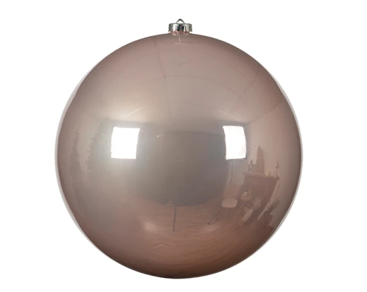 Puderrosa julkula 20 cm stor