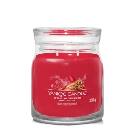 Yankee Candle Sparkling Cinnamon Medium Size