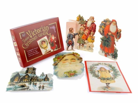 Julkort Victorian Christmas Box