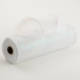 Dekor mesh vit metallic