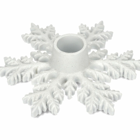 Ljusstake snöflinga