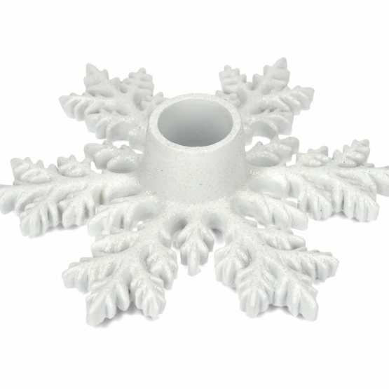 Ljusstake snöflinga