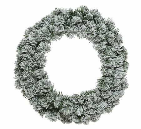 Grankrans med snö 50 cm