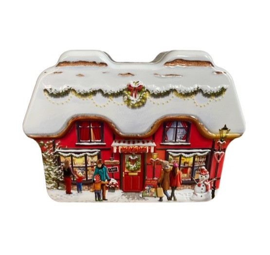 Plåtburk Cottage Winter Sweetshop