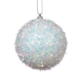 Julkula vit med glitter