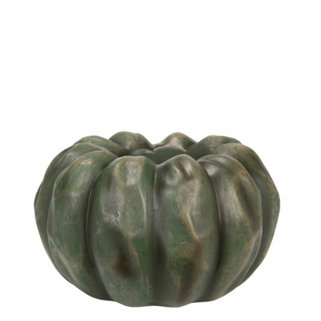 Ljuslykta grön pumpa