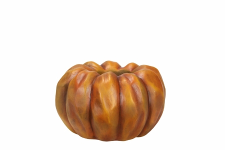 Ljuslykta orange pumpa