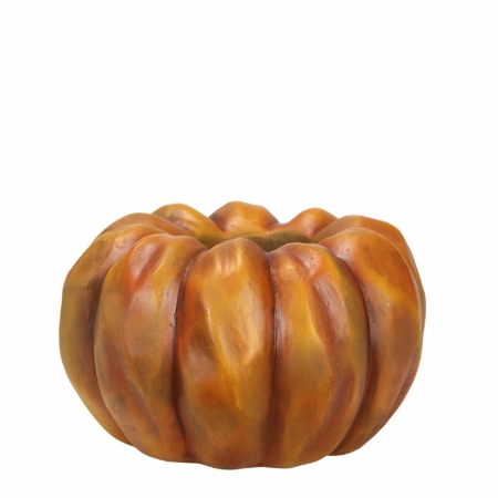 Ljuslykta orange pumpa