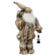 Stor tomte natur med säck och lykta