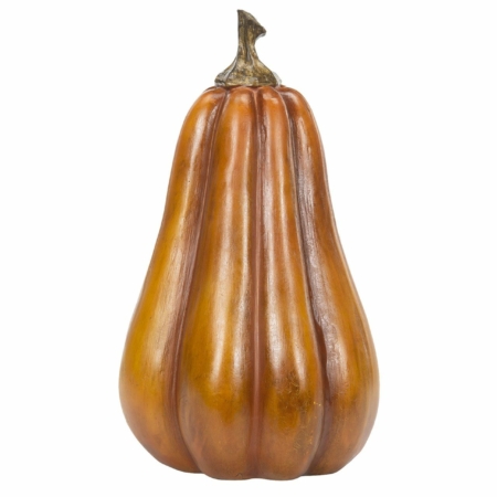 Avlång dekorationspumpa orange