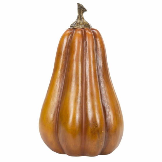 Avlång dekorationspumpa orange