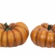 Stor dekorationspumpa orange