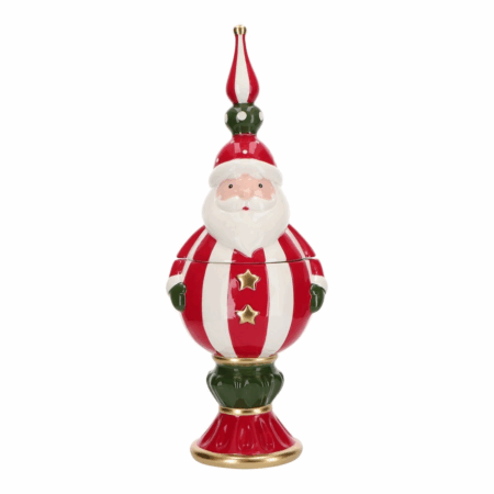 Kakburk tomte med spira