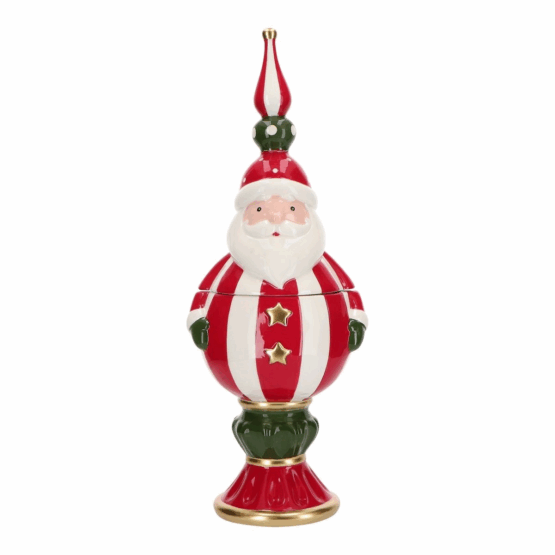 Kakburk tomte med spira