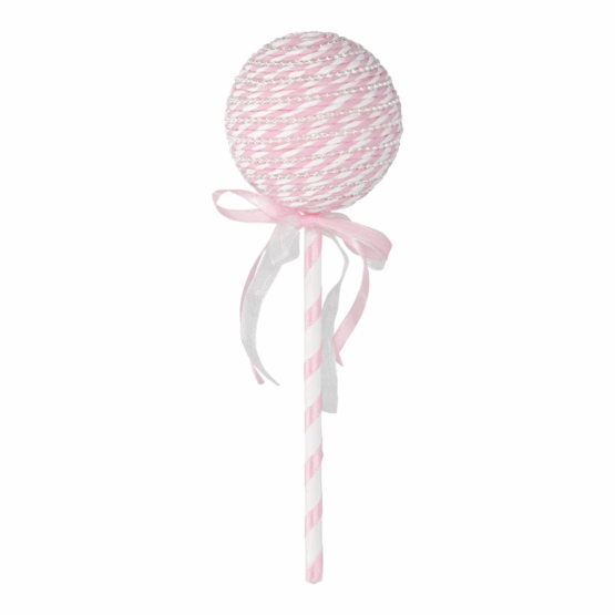 Dekorationsklubba rosa 25 cm