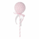 Dekorationsklubba rosa 25 cm