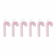 Julgranshängen rosa polkagris 6-pack