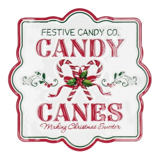 Dekorskylt Festive Candy Canes