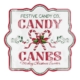 Dekorskylt Festive Candy Canes