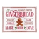Dekorskylt Fresh Gingerbread