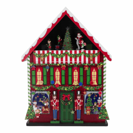 Aventskalender rörlig leksaksbutik