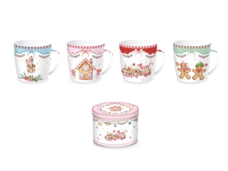 Mugg i plåtburk Sweet Christmas