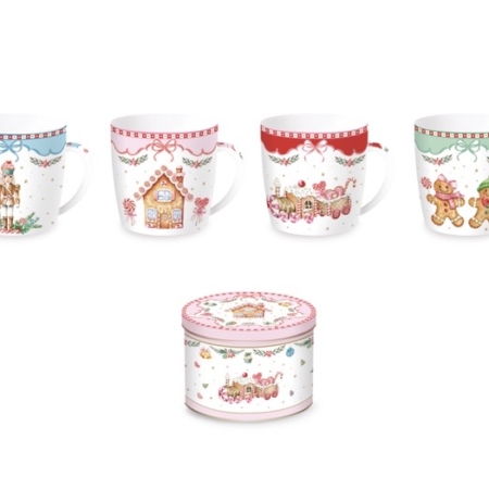 Mugg i plåtburk Sweet Christmas