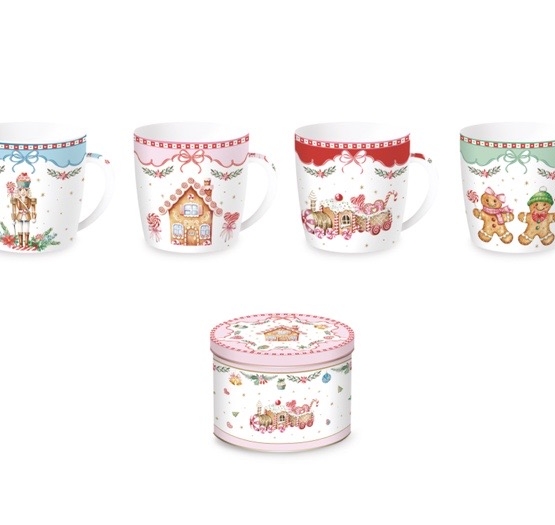 Mugg i plåtburk Sweet Christmas