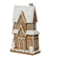 Pepparkakshus vit glasyr