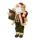 Tomte julklappssäck och skidor