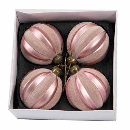 Glaskula velvet rose 4-pack