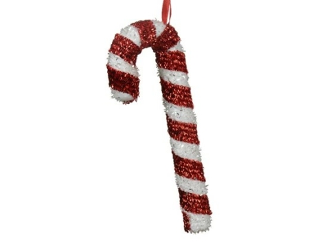 Julgranshänge polkagris glitter