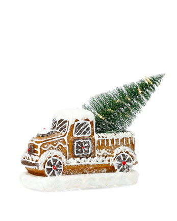 Pepparkaksbil med belysning