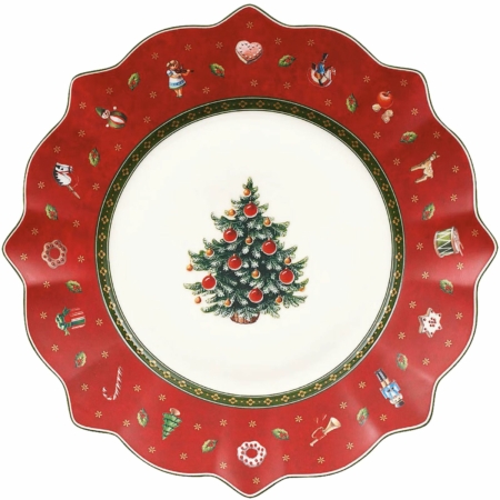 Toy´s delight fat 25 cm röd kant - Villeroy & Boch