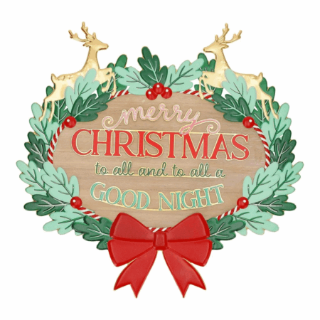 Stor dekorskylt Merry Christmas