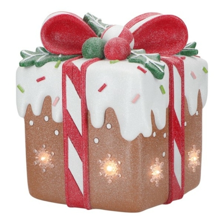 Julklapp med LED-belysning