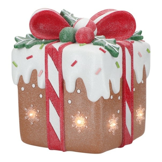 Julklapp med LED-belysning