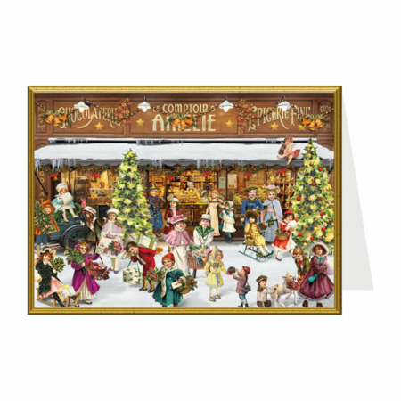 Julkort Chocolaterie