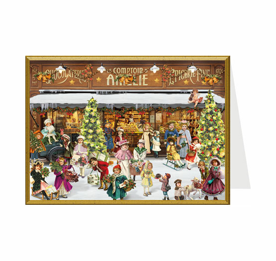 Julkort Chocolaterie