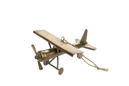 Hänge flygplan mässing