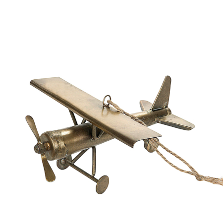 Hänge flygplan mässing