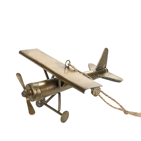 Hänge flygplan mässing