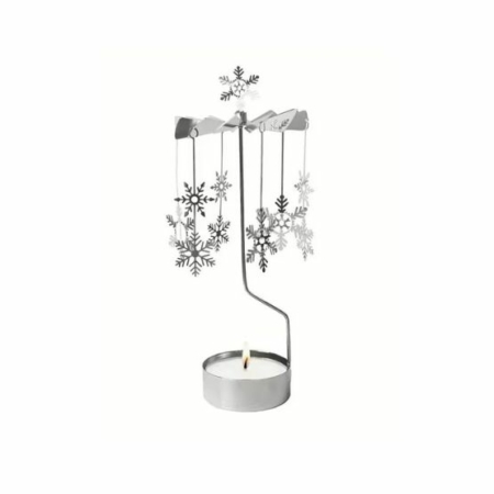 Stort änglaspel snöflingor