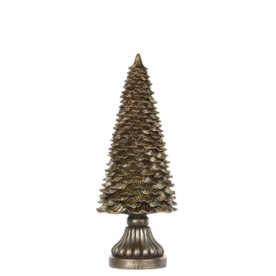 Stor guldfärgad gran