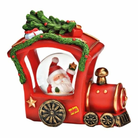 Snöglob tomte i lok