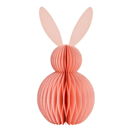 Honeycomb kanin rosa