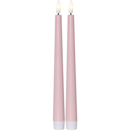LED-ljus Flamme rosa