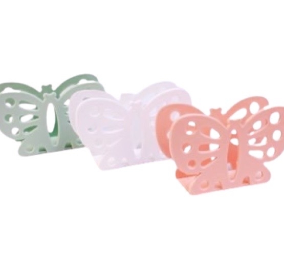 Servettställ fjäril