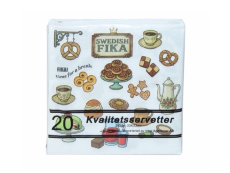 Servett Swedish fika