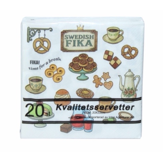 Servett Swedish fika